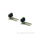 Conector de cabezal de clavija de paso de 2,0 mm 2P